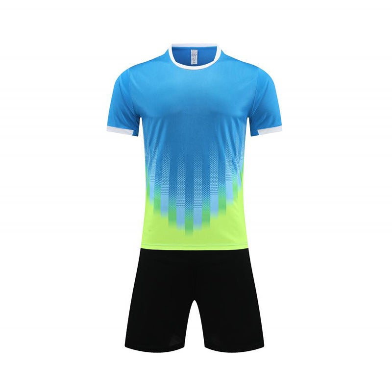 Short-Sleeved Competition Running Uniforms For Primary And Secondary School Students, Children'S Football Uniforms, Suits For Men And Women, Sports Training And Youth Training - Image 3